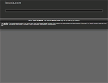 Tablet Screenshot of kouda.com